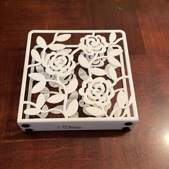 IKEA Metal Roses Napkin Holder New - Picture 5 of 7